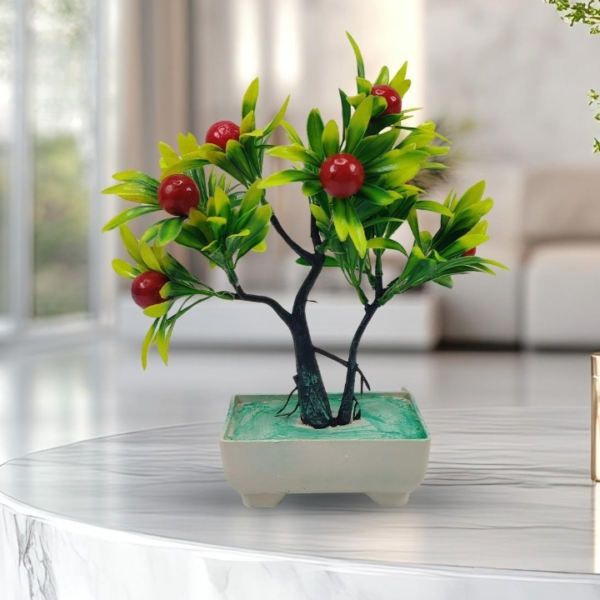 Artificial Apple Fruit Tree Decoration Piece