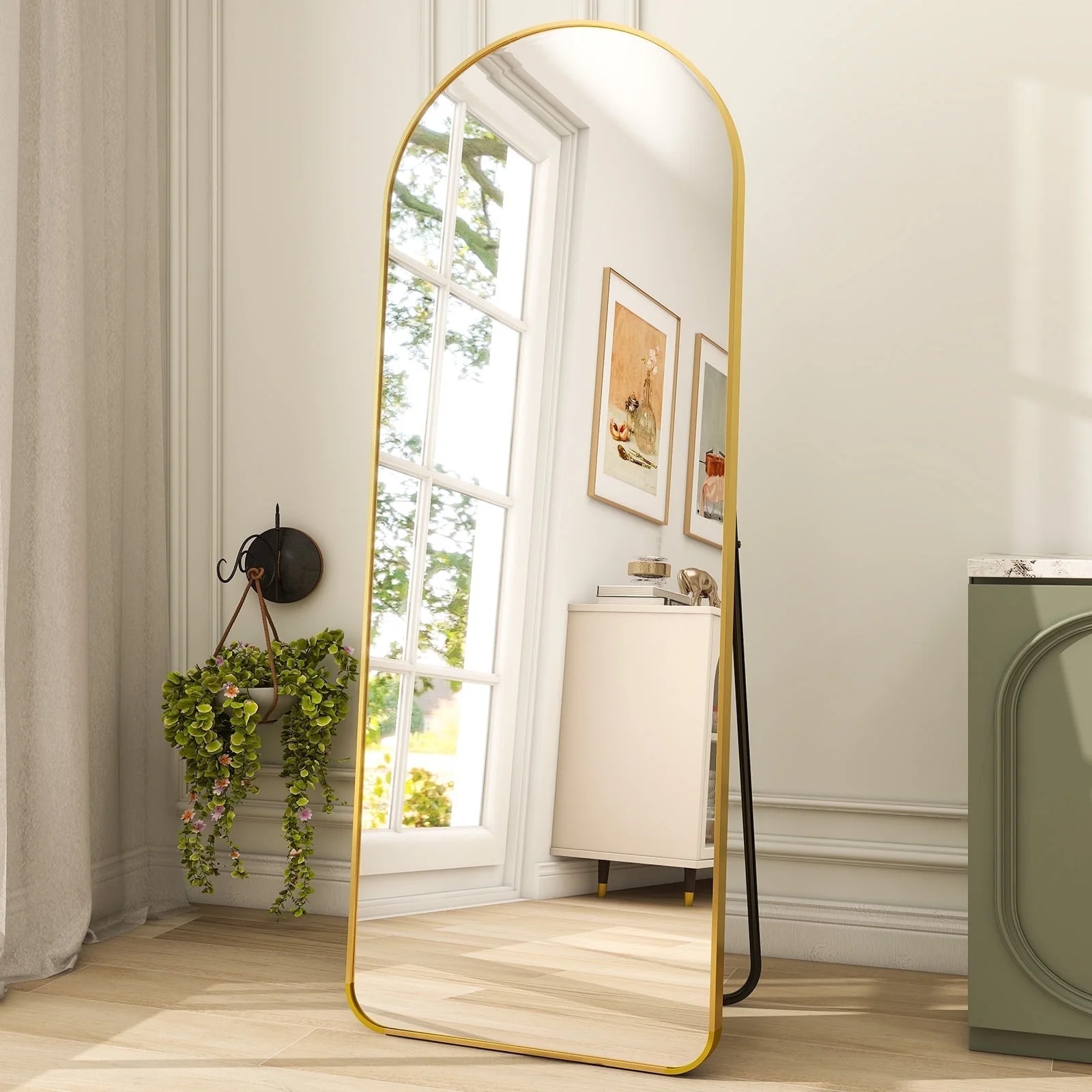 BEAUTYPEAK-64-x21-Full-Length-Standing-Arch-Top-Floor-Mirror-with-Safe-Corners-Gold_d9676e15-0c21-47e3-97ad-719ec4e6ba45.5ff91766fc6158e85ed165c7f2a8f6fc