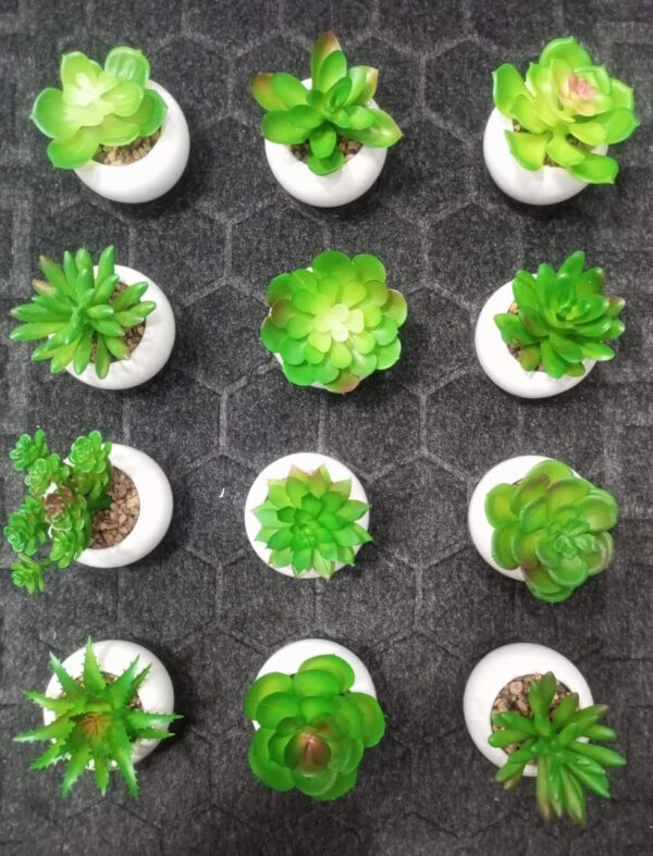 Mini Plant Artificial Flowers Decoration | Artificial Plants Ball For Home (1 Pc Round Shape) - Image 4