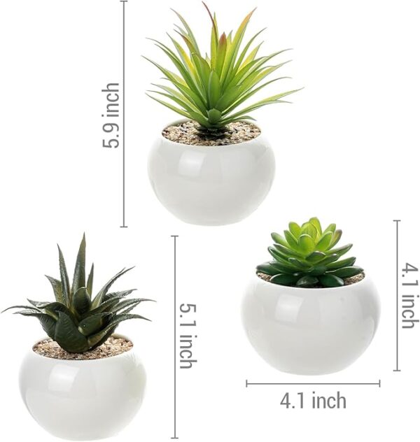 Mini Plant Artificial Flowers Decoration | Artificial Plants Ball For Home (1 Pc Round Shape) - Image 6