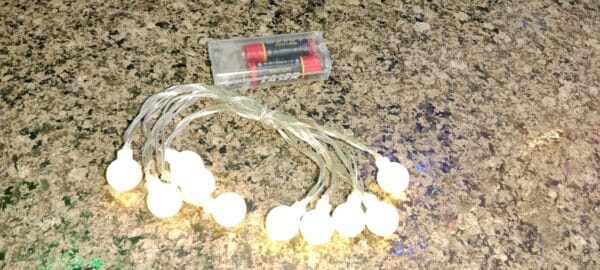 1.5m 10leds Aa Battery Led Ball String Lights - Image 2